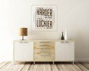 The Hard You Work Quotes Wall  Art Stickers